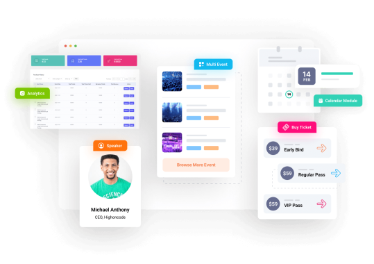 WP Eventin Pro 4.0.11 WordPress 活动管理器、活动日历和预订插件 WooCommerce 的活动管理器和门票销售插件