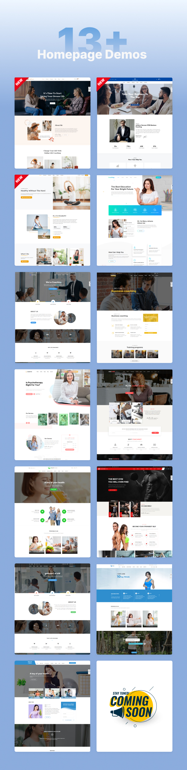 Coaching v3.8.3 - 生活和商业教练 WordPress 主题模板 企业顾问、培训师、瑜伽、健康教练、游泳、拳击、商业教练、生活教练-1