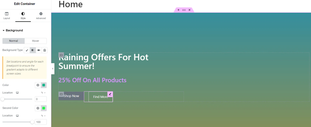 如何在 Elementor 中使用背景叠加进行网页设计-6 如何在 Elementor 中使用背景叠加进行网页设计-6