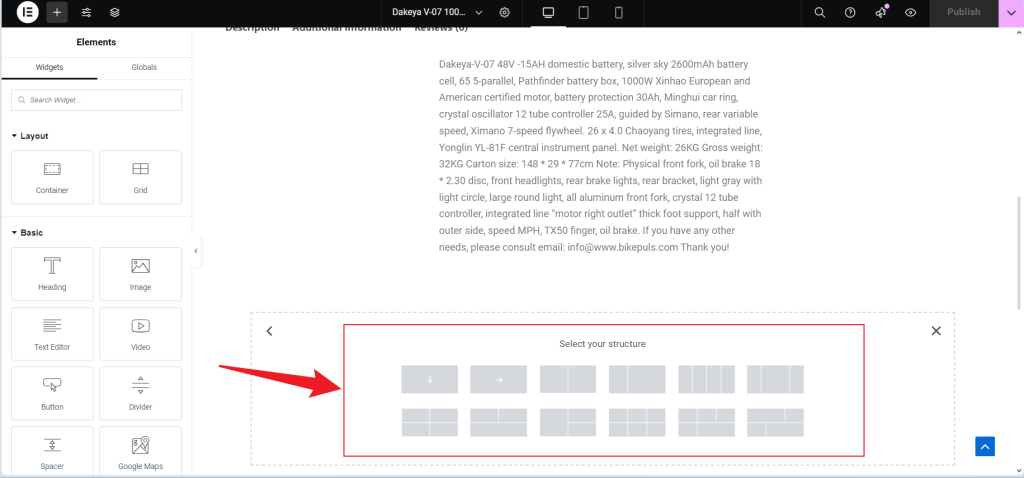 使用 Elementor Pro 中的自定义选项卡增强 WooCommerce 产品页面：分步指南-4