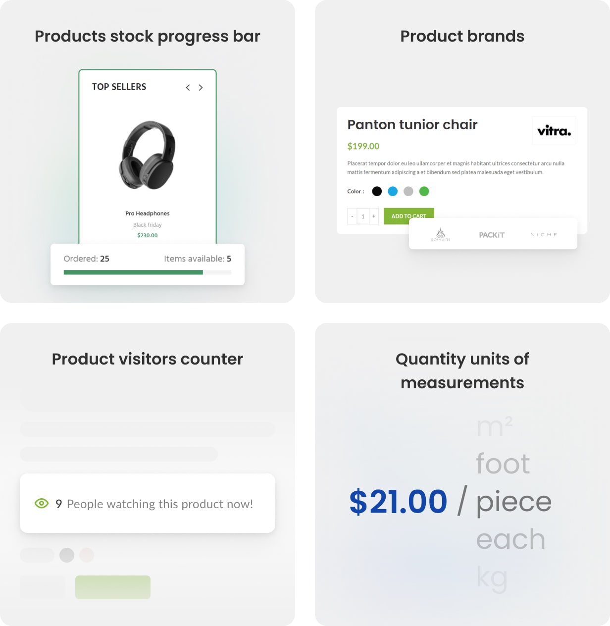 WoodMart v8.0 - 响应式 WooCommerce 主题 WordPress 主题 跨境电商独立站商城模板时尚电子产品、数码产品、时装店、家具店、装饰品、手表、化妆品、运动鞋子、家居产品行业购物网站WooСommerce主题-12