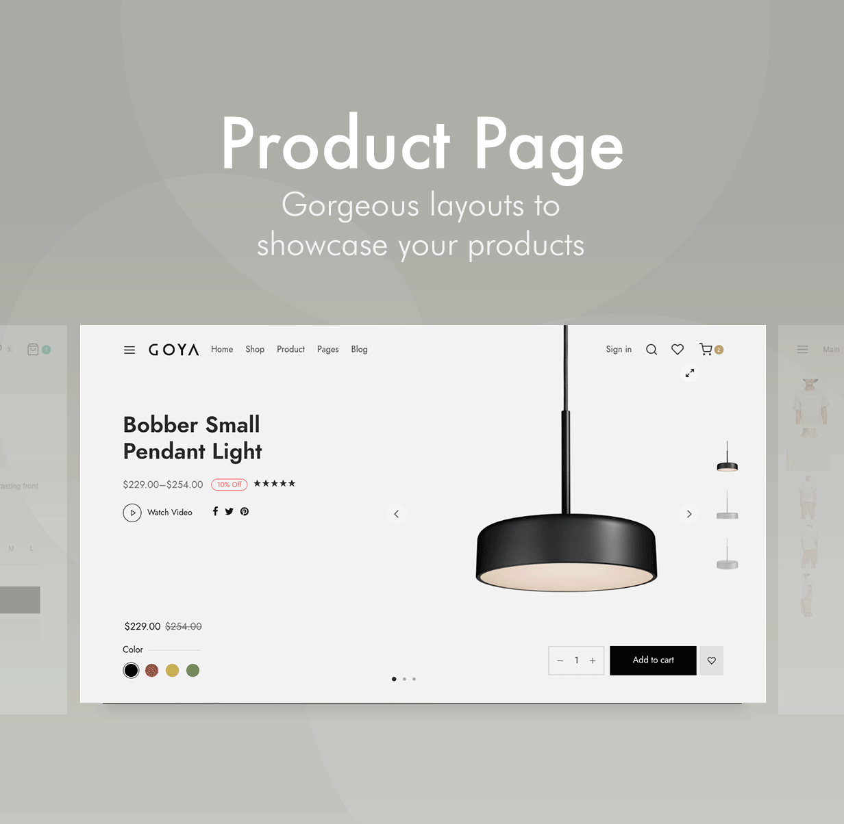Goya v1.0.8.24 - 现代 WooCommerce 主题 WordPress 主题 跨境电商独立站商城模板时尚电子产品、数码产品、时装店、家具店、装饰品、手表、化妆品、运动鞋子、家居产品行业购物网站WooСommerce主题-4