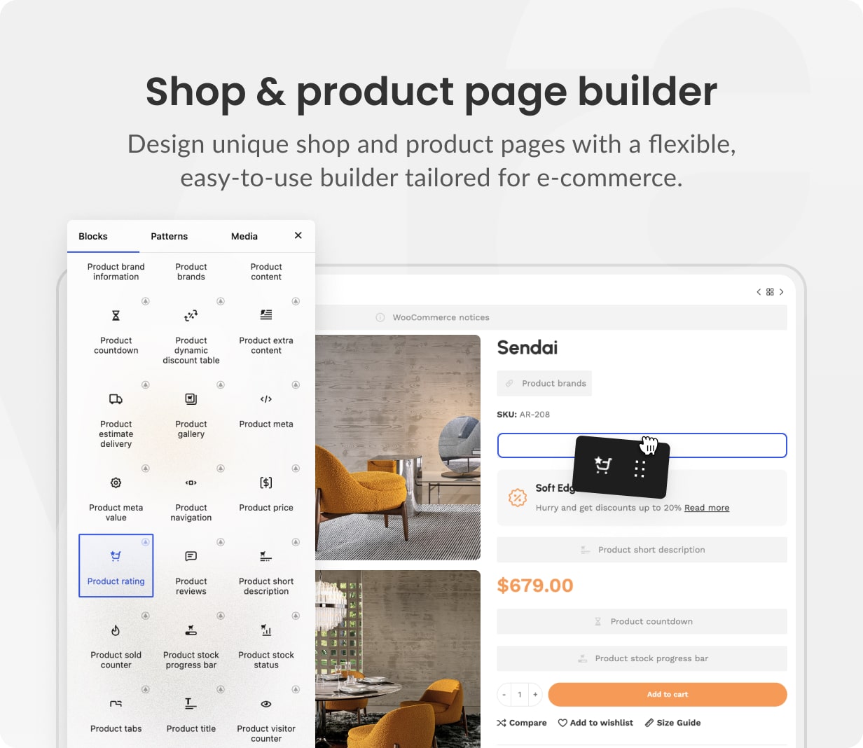 WoodMart v8.0 - 响应式 WooCommerce 主题 WordPress 主题 跨境电商独立站商城模板时尚电子产品、数码产品、时装店、家具店、装饰品、手表、化妆品、运动鞋子、家居产品行业购物网站WooСommerce主题-9