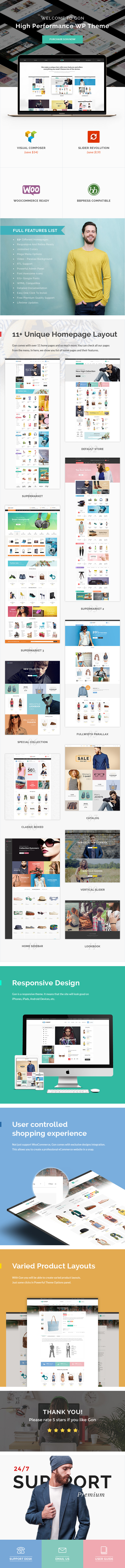 Gon v2.3.9多用途和 WooCommerce 主题 适用于一般商业网站、跨境电商独立站商城模板时尚电子产品、数码产品、时装店、家具店、装饰品、手表、化妆品、运动鞋子、家居产品行业购物网站WordPress模板-2